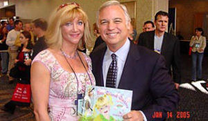 Gretchan with Jack Canfield co-author of "Chicken Soup for the Soul: and other titles as well as motivational speaker.